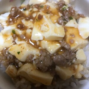 ご飯がすすむ ♪ ピリ辛麻婆豆腐